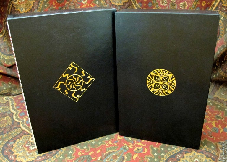 Item #1480 Custom Leather Slipcase for The Children of Hurin, The Silmarillion, Unfinished...
