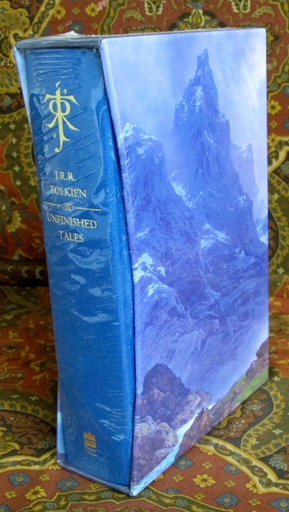 Item #2132 Unfinished Tales of Numenor and Middle-earth, 40th Anniversary De Luxe Edition. J. R....
