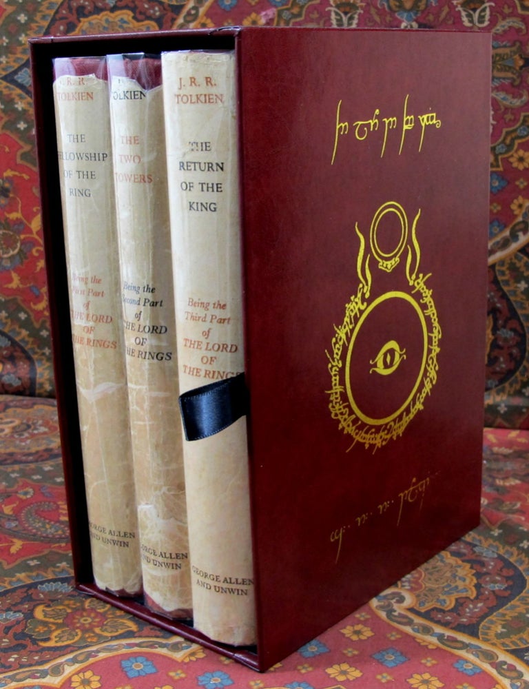 The Lord of the Rings, 1st UK Edition with Dustjackets and Custom Leather  Slipcase by J. R. R. Tolkien on The Tolkien Bookshelf