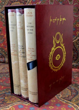 The Lord of the Rings, 1st UK Edition, 1st Impressions with Original Dustjackets., And Custom. J. R. R. Tolkien.