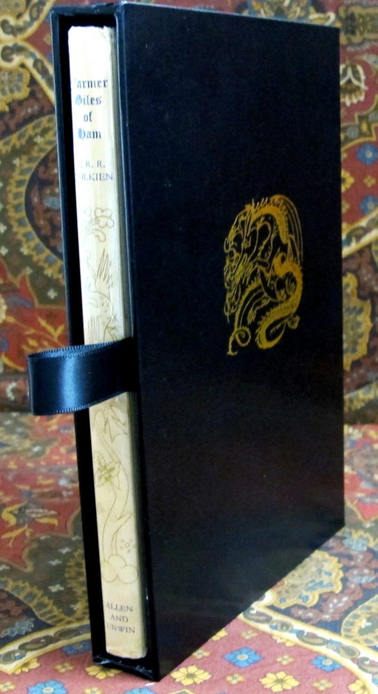 Item #2247 Farmer Giles of Ham, The Rise and Wonderful Adventures of Farmer Giles, Lord of Tame, Count of Worminghall and King of the Little Kingdom, in Custom Slipcase. J. R. R. Tolkien.