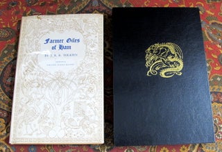 Farmer Giles of Ham, The Rise and Wonderful Adventures of Farmer Giles, Lord of Tame, Count of Worminghall and King of the Little Kingdom, in Custom Slipcase