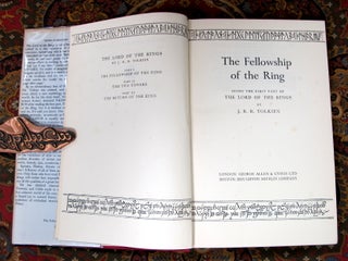 The Lord of the Rings, 1st UK Edition with Dustjackets and Custom Leather Slipcase