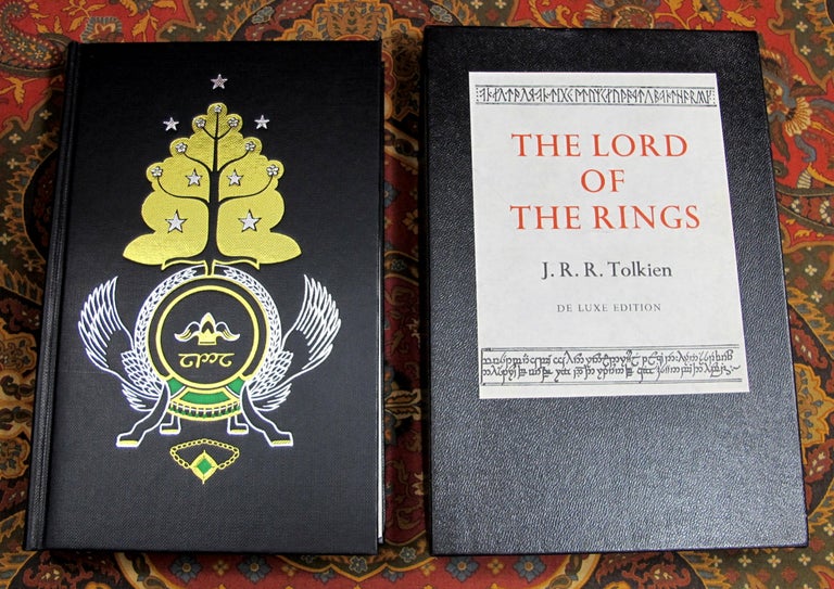 Item #2371 The Lord of the Rings, UK Deluxe 1 Volume Edition. J. R. R. Tolkien