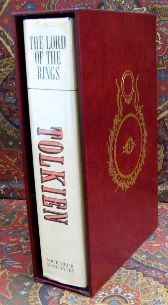 Item #2383 The Lord of the Rings, 1 Volume UK Edition 1971, with Custom Leather Slipcase. J. R....