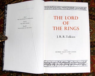 The Lord of the Rings, Deluxe 1 Volume Edition in Original Publishers Box