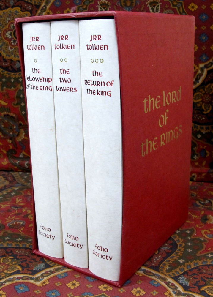 Item #2448 The Lord of the Rings, Folio Society Set in their Publishers Slipcase. J. R. R. Tolkien.