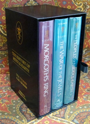 The History of Middle Earth, Volumes 1 - 12, 1st US Editions, 1st Impressions with Leather Slipcases