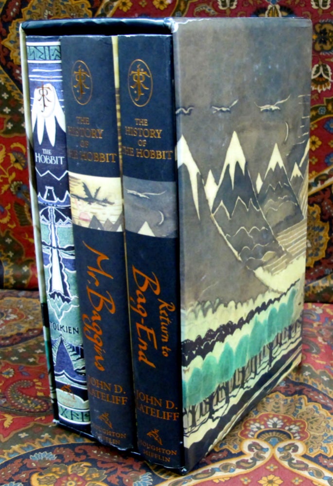Item #2545 The History of the Hobbit, 1st US Edition, 1st Imp in Publishers Slipcase. John Rateliff