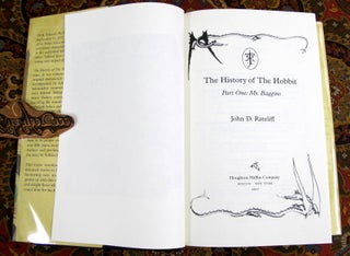 The History of the Hobbit, 1st US Edition, 1st Imp in Publishers Slipcase