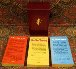 The Lord of the Rings, Ace Books, Pirated Edition in Custom Red Leather Slipcase