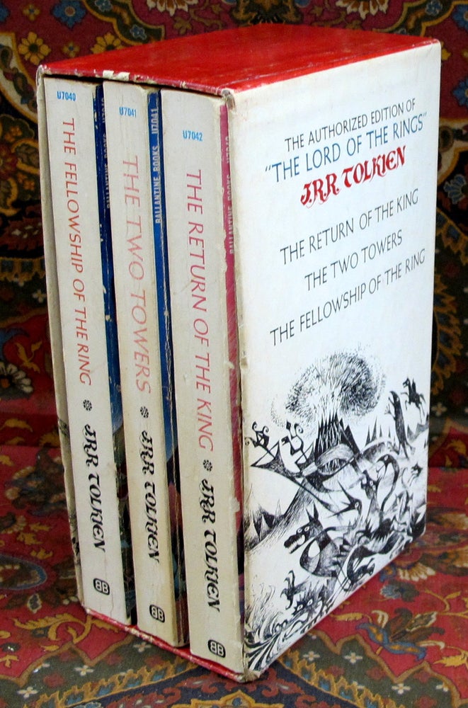 Item #2551 The Lord of the Rings, Authorized Edition in Black, White and Red Publishers Slipcase....