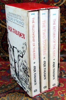 The Lord of the Rings, Authorized Edition in Black, White and Red Publishers Slipcase