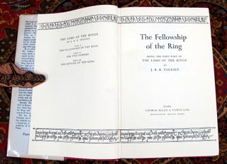 The Lord of the Rings, UK 1st Edition Later Impressions in Custom Red Leather Slipcase