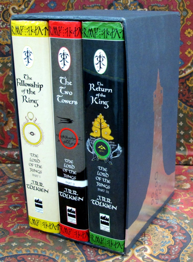 Item #2571 The Lord of the Rings, UK Centenary Edition with Publishers Slipcase. J. R. R. Tolkien.