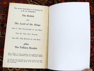 THE LORD OF THE RINGS, Original Pauline Baynes Illustrated Slipcase