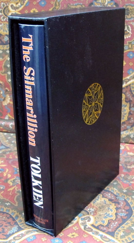 Item #2585 The Silmarillion, 1st Edition, 1st impression, 1st State in Custom Leather Slipcase....