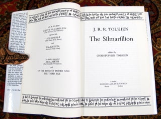 The Silmarillion, 1st Edition, 1st impression, 1st State in Custom Leather Slipcase