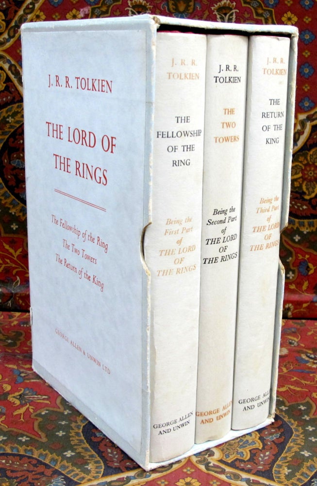 Item #2588 The Lord of the Rings, 1959 1st UK Edition with Dustjackets and Original Publishers...