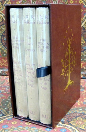 The Lord of the Rings, 1960 Readers Union Set in Custom Leather Slipcase. J. R. R. Tolkien.