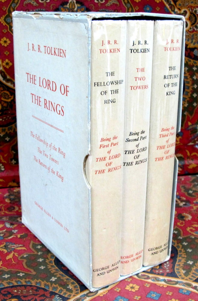 Item #2594 The Lord of the Rings, 1st UK Edition with Original Dustjackets and Publisher's...