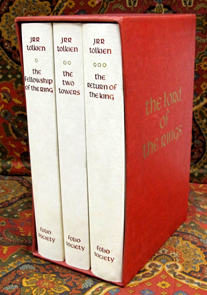 Item #2598 The Lord of the Rings, 2nd Style Folio Society Set in their Publishers Slipcase. J. R....