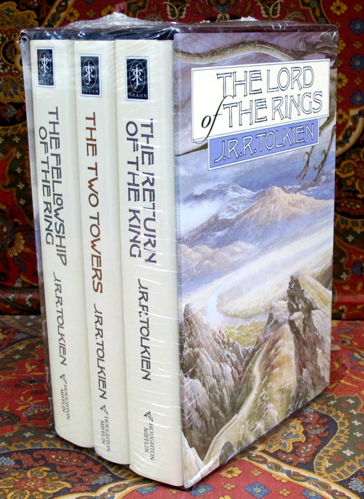 Item #2638 The Lord of the Rings, As New in Shrinkwrap, Original Publishers Slipcase. J. R. R....