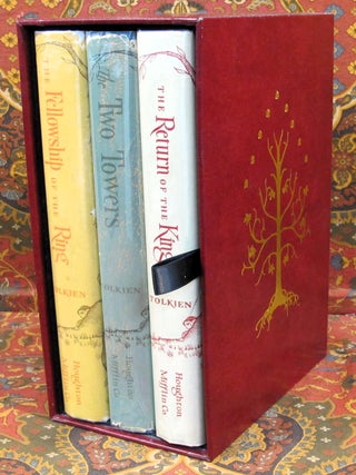 The Lord of the Rings, 1st US Edition in Custom Leather Slipcase. J. R R. Tolkien.