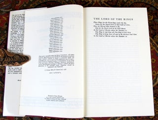 The Lord of the Rings, 1974 2nd UK Edition in Custom Black Leather Slipcase.