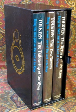 The Lord of the Rings, 1974 2nd UK Edition in Custom Black Leather Slipcase.