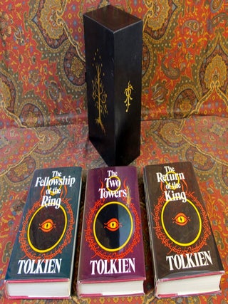 The Lord of the Rings, 1974 2nd UK Edition in Custom Black Leather Slipcase.