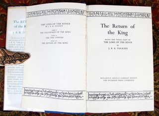 The Lord of the Rings, 1st US Editon, Later Printings, Custom Black Leather Slipcase