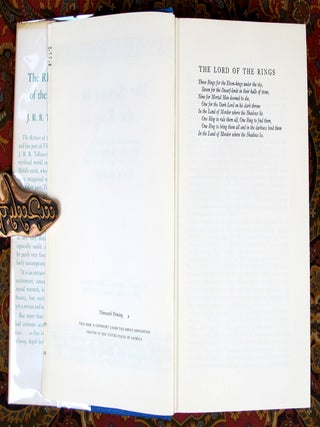 The Lord of the Rings, 1st US Editon, Later Printings, Custom Black Leather Slipcase