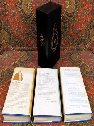 The Lord of the Rings, 1st US Editon, Later Printings, Custom Black Leather Slipcase