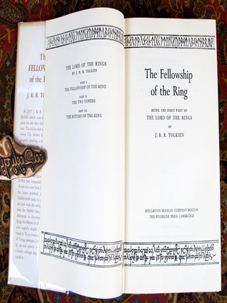 The Lord of the Rings, 1st US Editon, Later Printings, Custom Black Leather Slipcase