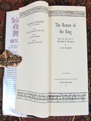 The Lord of the Rings, 2nd US Edition, 1st Impression Set in Custom Leather Slipcase