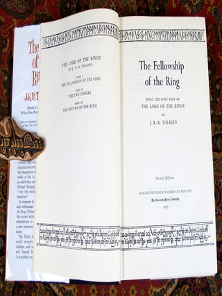 The Lord of the Rings, 2nd US Edition, 1st Impression Set in Custom Leather Slipcase