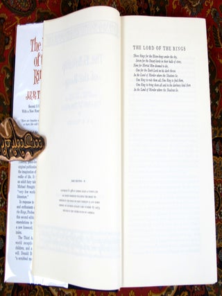 The Lord of the Rings, 2nd US Edition, 1st Impression Set in Custom Leather Slipcase
