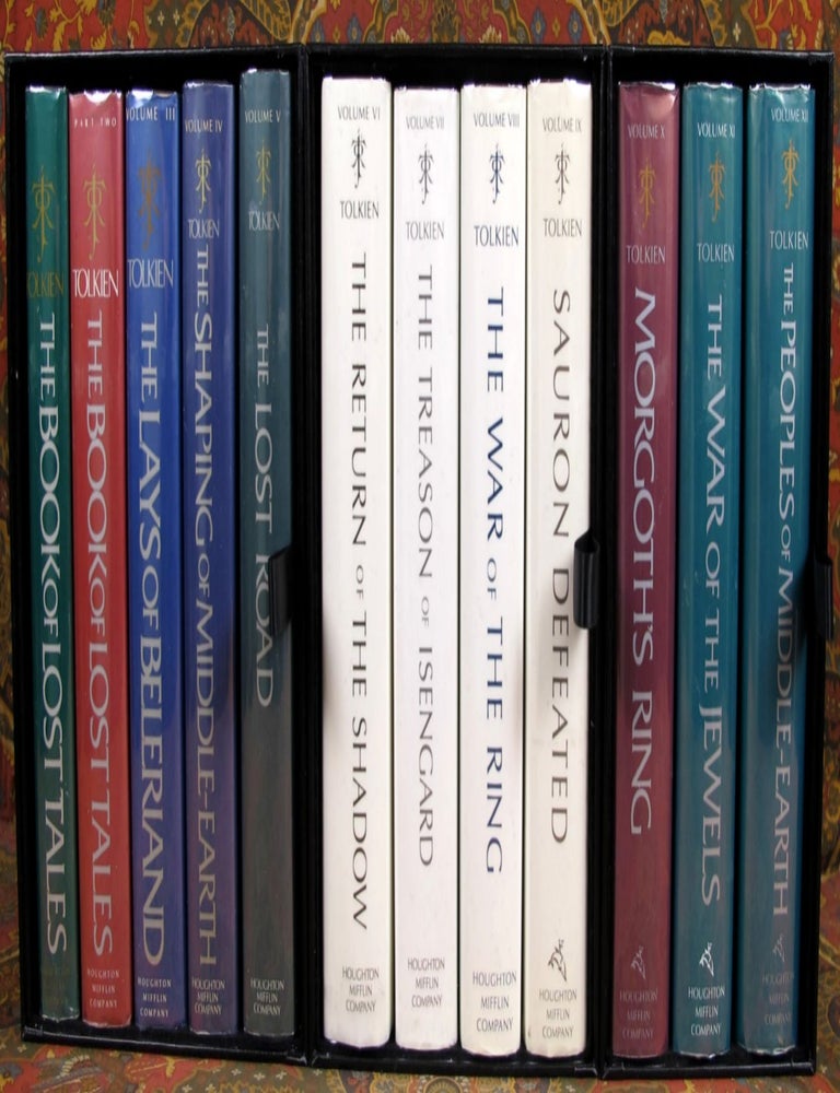 Item #2755 The History of Middle Earth, Volumes 1 - 12, 1st US Editions, 1st Impressions with...
