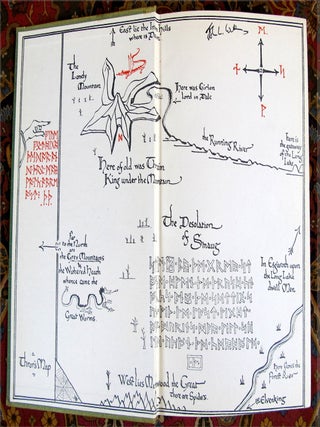 The Hobbit, or There and Back Again, 1956 UK 8th Impression in 8th Impression Dustjacket.
