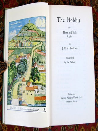 The Hobbit, or There and Back Again, 1956 UK 8th Impression in 8th Impression Dustjacket.