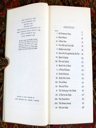 The Hobbit, or There and Back Again, 1956 UK 8th Impression in 8th Impression Dustjacket.