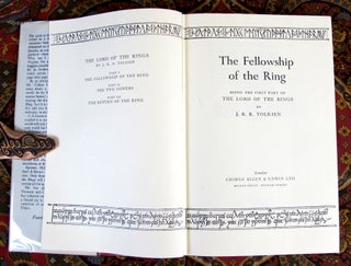 The Lord of the Rings, UK 1st Edition Later Impressions in Custom Red Leather Slipcase