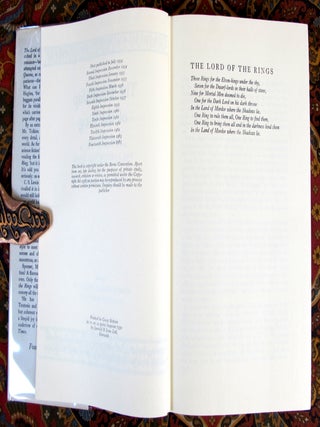 The Lord of the Rings, UK 1st Edition Later Impressions in Custom Red Leather Slipcase