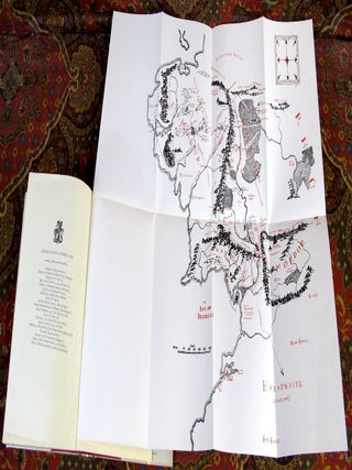 The Lord of the Rings, UK 1st Edition Later Impressions in Custom Red Leather Slipcase