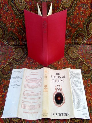 The Lord of the Rings, UK 1st Edition Later Impressions in Custom Red Leather Slipcase