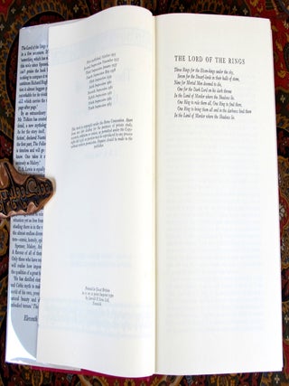 The Lord of the Rings, UK 1st Edition Later Impressions in Custom Red Leather Slipcase