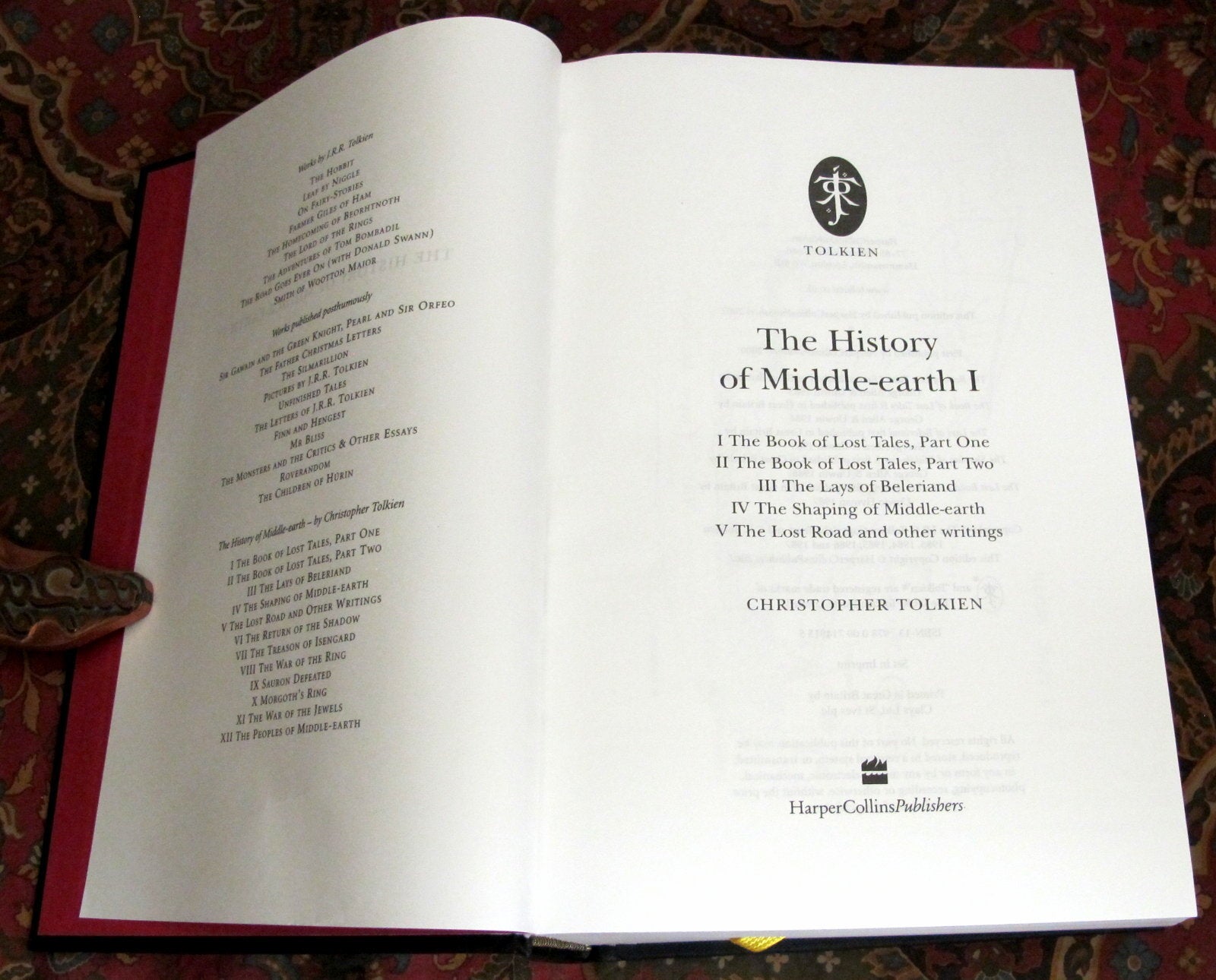 The Complete History of Middleearth Box Set Three Volumes Comprising