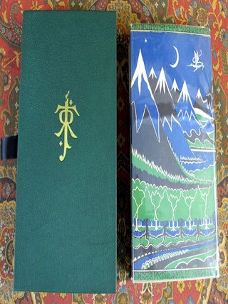 The Hobbit, or There and Back Again, 1955 UK 7th Impression in 7th Impression Dustjacket, with Custom Morocco Slipcase