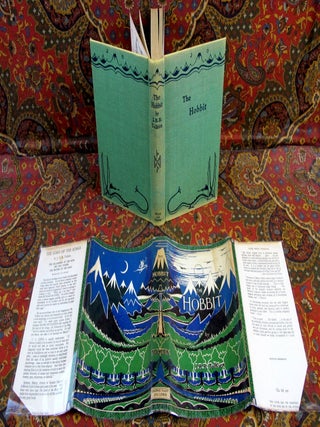 The Hobbit, or There and Back Again, 1955 UK 7th Impression in 7th Impression Dustjacket, with Custom Morocco Slipcase